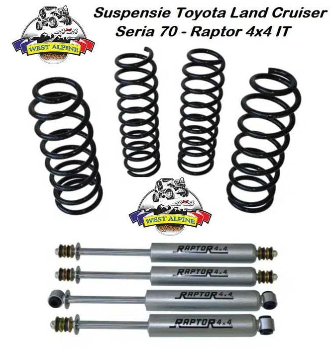 Suspensie Toyota Land Cruiser J70 +6 cm - Raptor 4x4 Italia Off Road