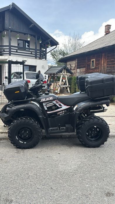 •	ATV TGB Blade 4x4 500R • 1050 km • Stare impecabilă