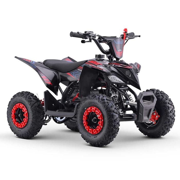 Atv copii 49cc MiniWarrior 6" rosu