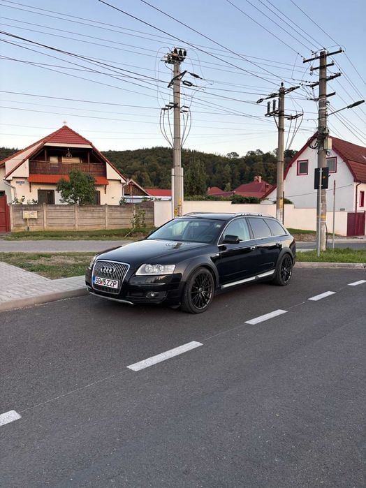 Audi A6 C6 Allroad – cutie manuală, interior Alcantara
