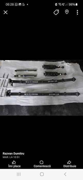 Arcuri Amortizoare Noi Originale Toyota Hilux