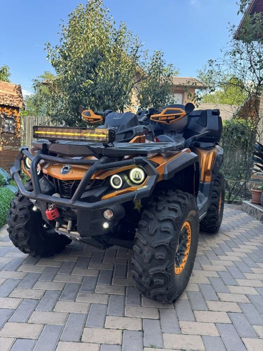CanAm Outlander 1000 XT-P Max Limited 2016 inmatriculat nr negru