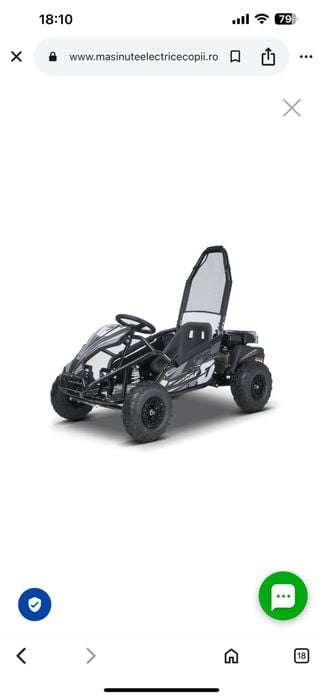 Buggy pe benzina pentru  copii