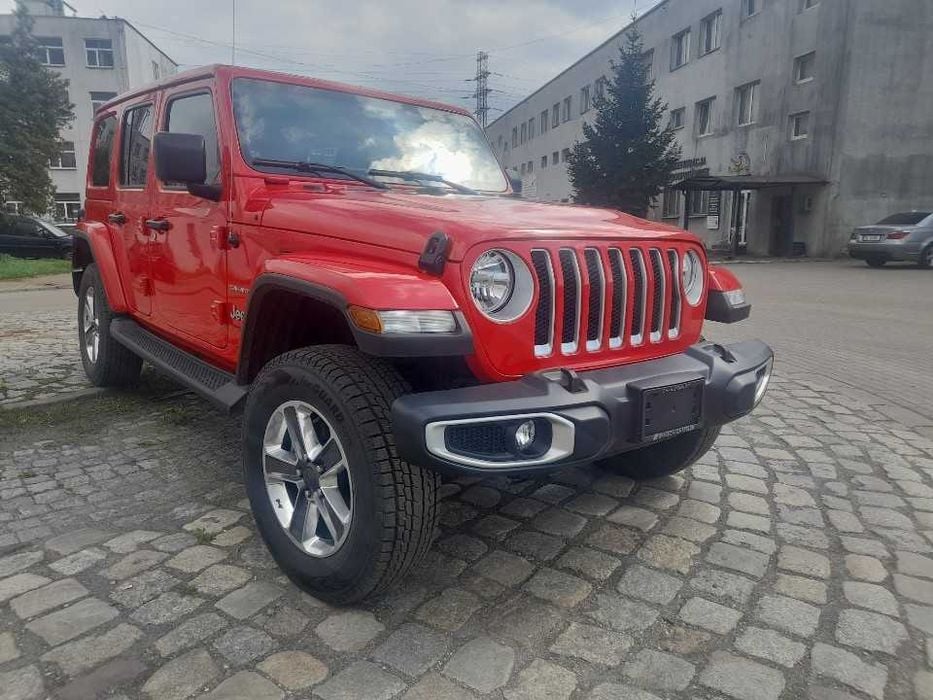 Kultowy Wrangler, wersja JL Sahara, minimalny przebieg 19000km, kamera