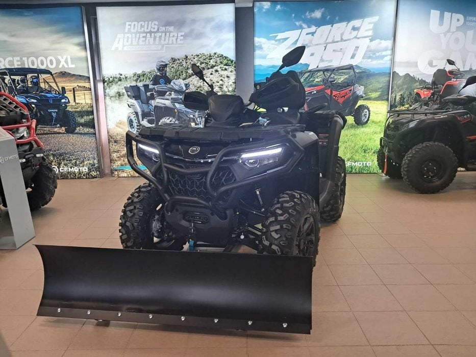 CF Moto 850 Black Pakiet zima Raty 0%/Leasing/Transport Motor-Land