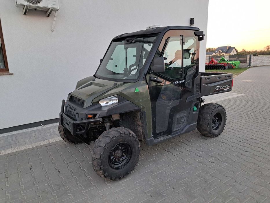 Polaris Ranger 1000 diesel + pług do  śniegu ciągnik rolniczy