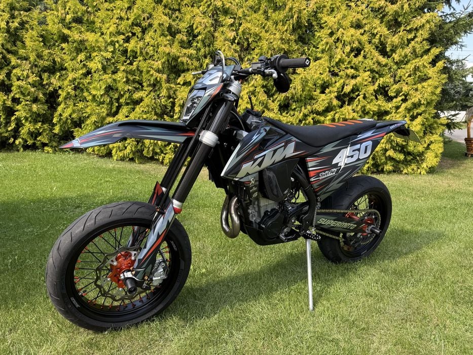 Ktm exc-f 450 kat. A2 Supermoto Enduro Akrapovič Zmienne mapy 6days