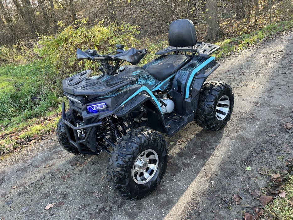 Quad brt scream 250 wyciagarka duzy automat atv xtr hummer fourcraft