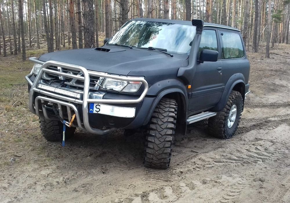 NOWA CENA Nissan PATROL Krótki Y61 SWAP BMW M57 Koła 37" TREPADOR Fajna Zabawka Modyfikacje Legenda OFF-ROAD 4x4 Lift Klima ZOBACZ Prywatnie AVM