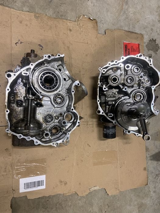 Kartery blok silnika wał korbowy korba Yamaha grizzly 700