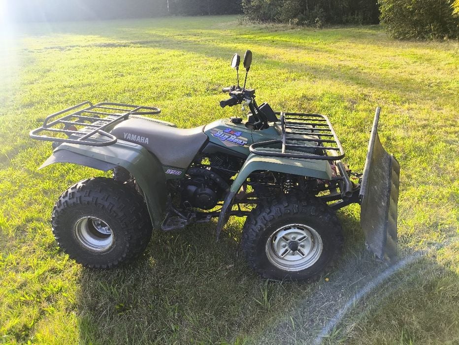 Yamaha grizzly 350 wciągarka pług do śniegu
