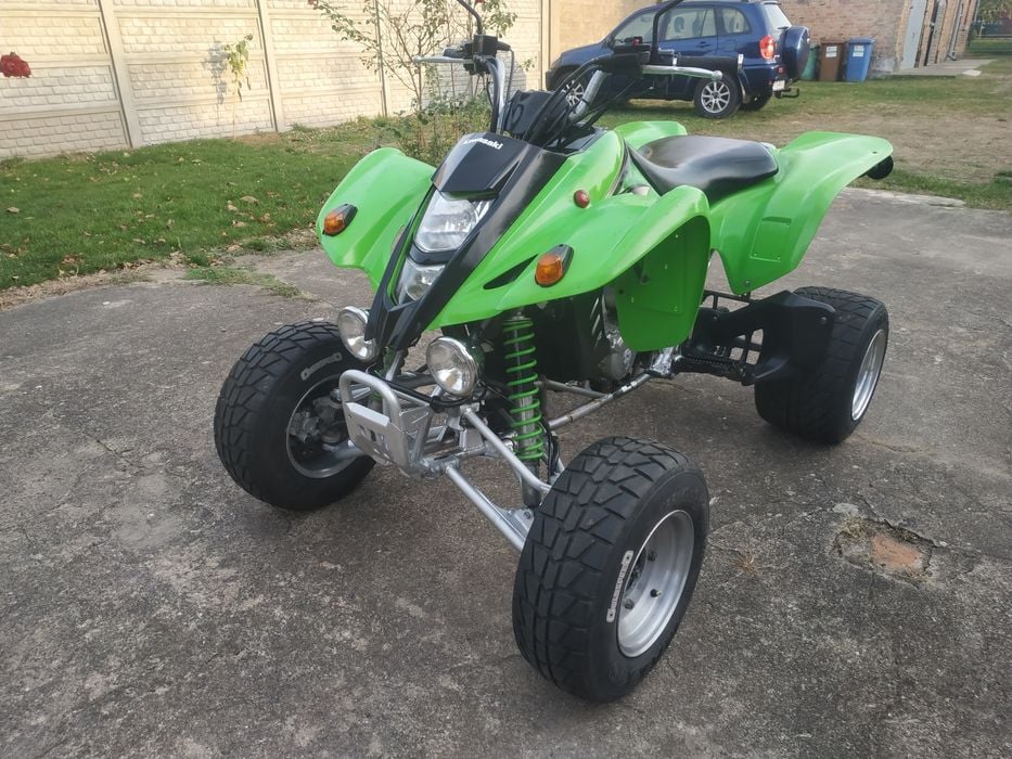 Kawasaki kfx 400 jak ltz TRX Zarejestrowany homologacja