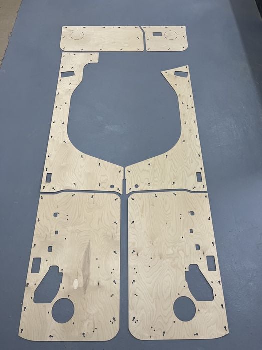 Boczki Nissan Patrol Y60 krótki short 3D 3 drzwi, wnętrze, tapicerka