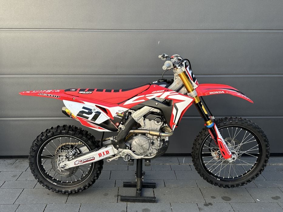 Honda CRF 250r CRF 250 Ohlins wydech FMF