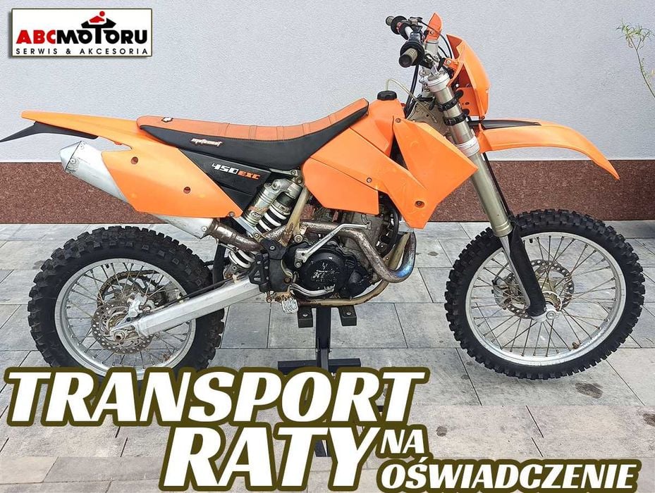 KTM EXC 450 Racing, 2004 r. MotoSeat, raty na oświadczenie, transport!