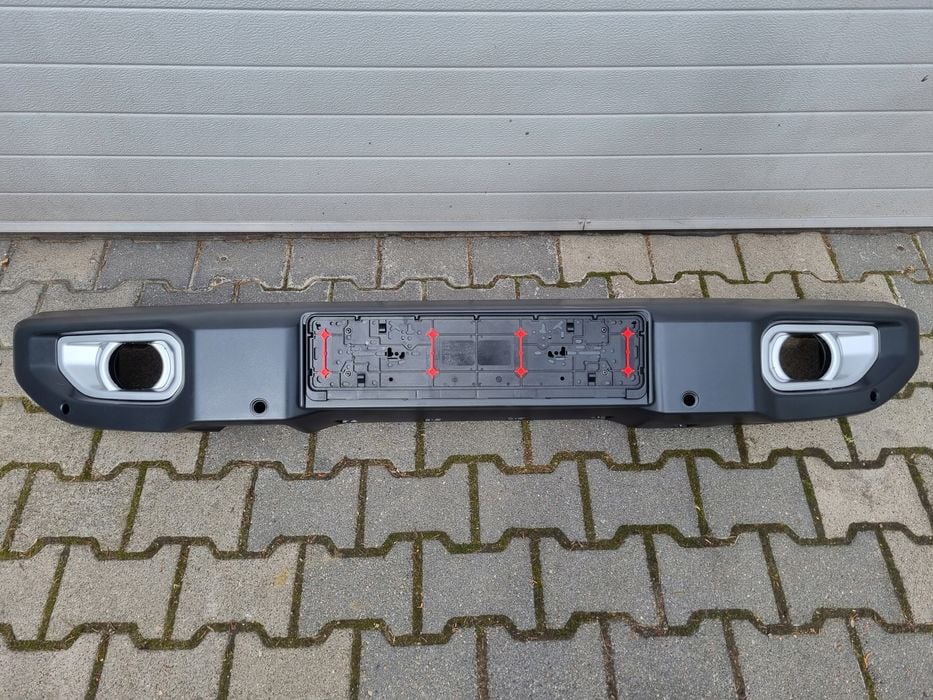 jeep wrangler jl 6xpdc zderzak przedni