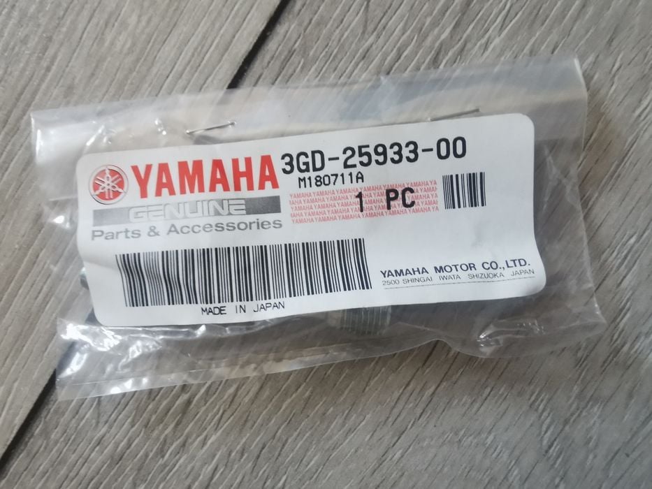 Yamaha grizzly kodiak raptor szpilka zacisku klocków hamulca śruba