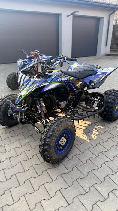Osłony boczne Yamaha YFZ450R (2009+) nierdzewka