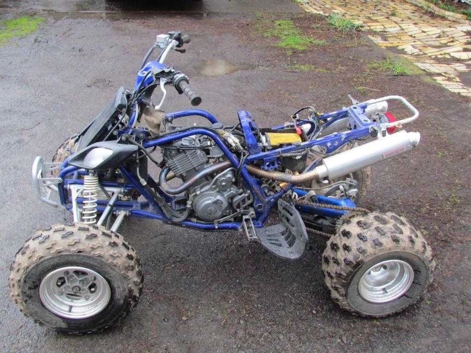 yamaha raptor 660 wszystkie czesci glowica kartery rama zaplon cylinde