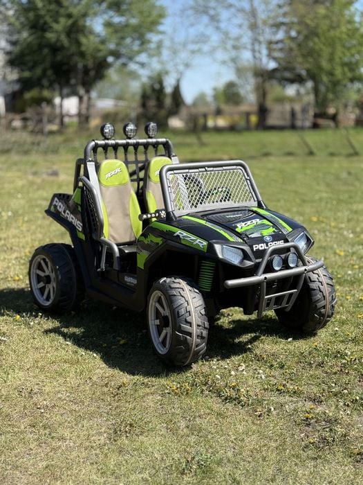 Pierwszy elektryk! Peg Perego Polaris RZR 24V Green Shadow