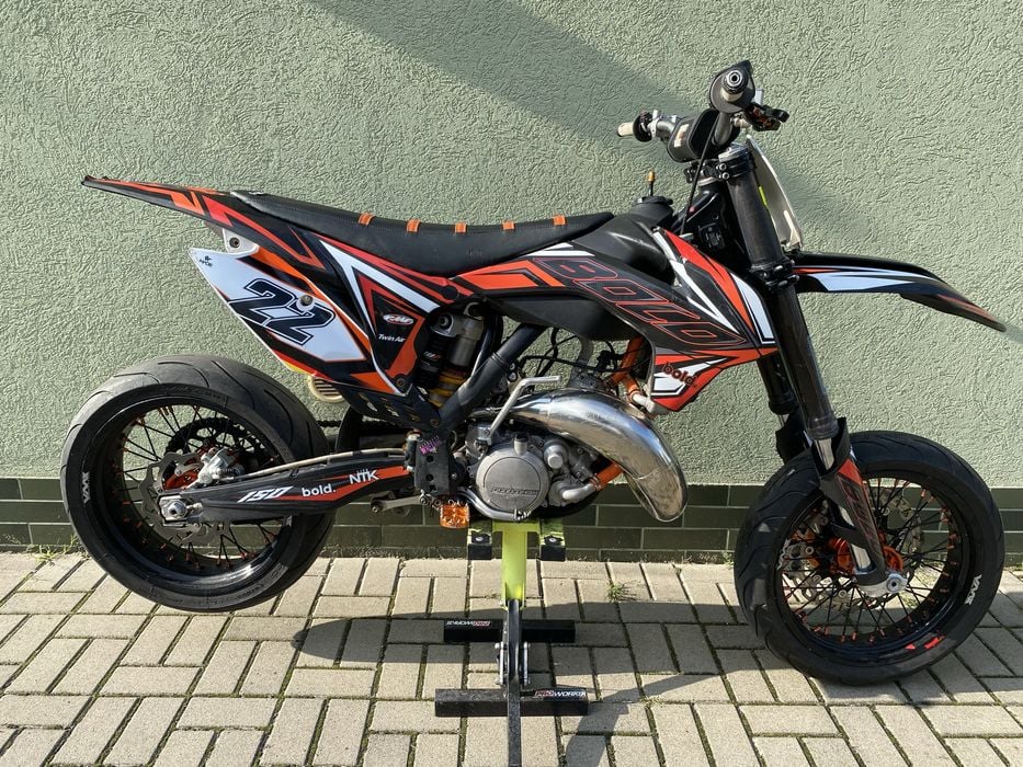 Supermoto/ cross ktm sx 150 po mega tuningu