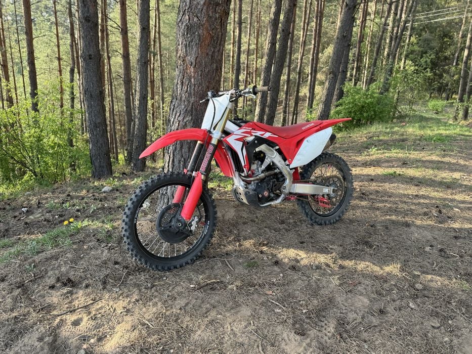 Honda CRF 250 R 2018 r. Wydech HGS 3 mapy zaplony. Rozrusznik