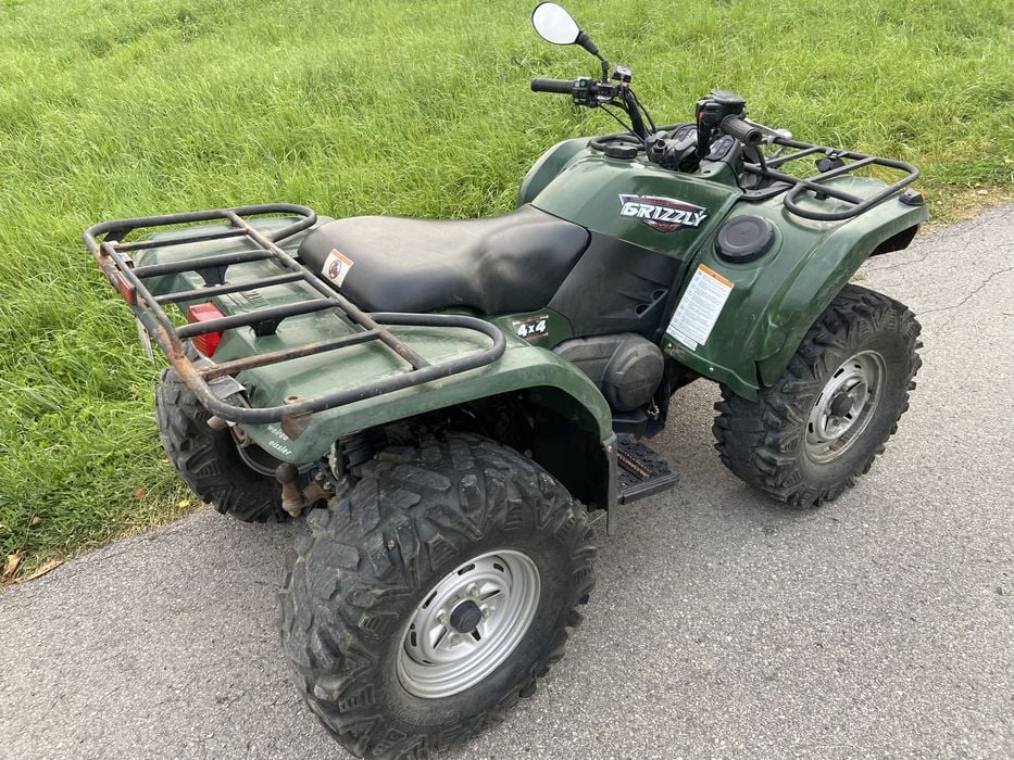 Silnik engine motor wariator sprzęgło kolektor wydech grizzly 450