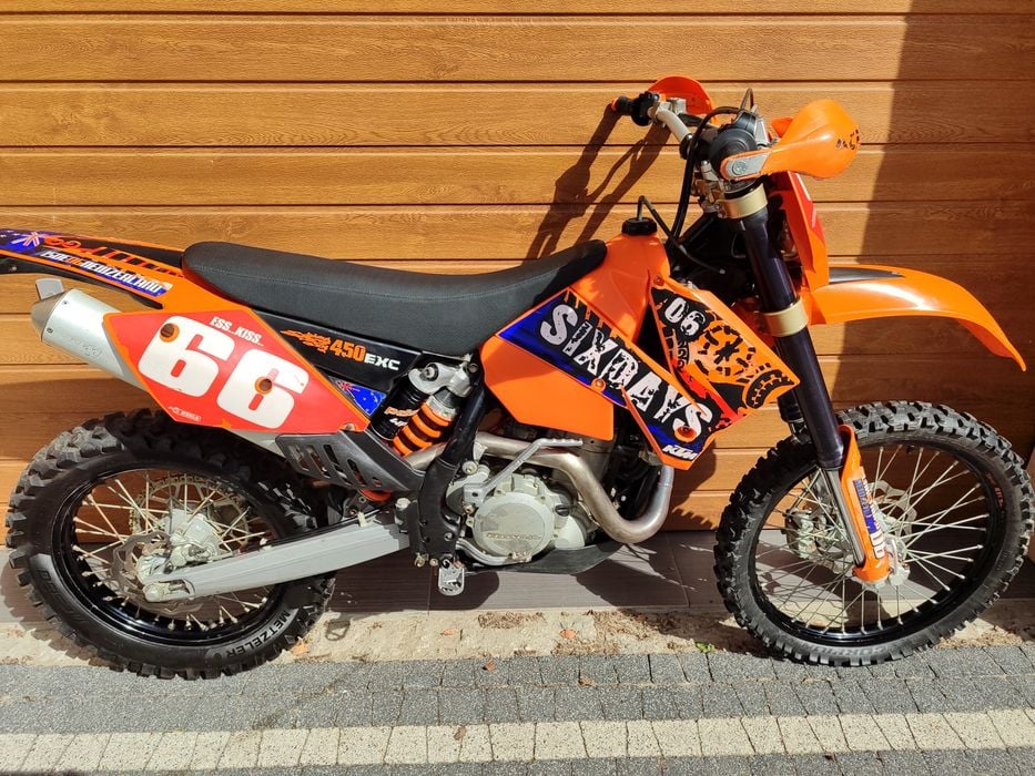 KTM Exc 450 Zarejestrowany RFS sixdays nie 525 Raty