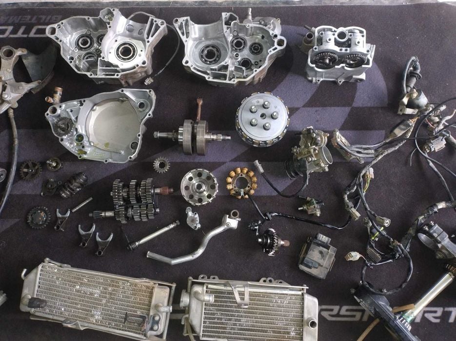 Kawasaki kxf 250 rok 11-16 części silnikowe elektryka