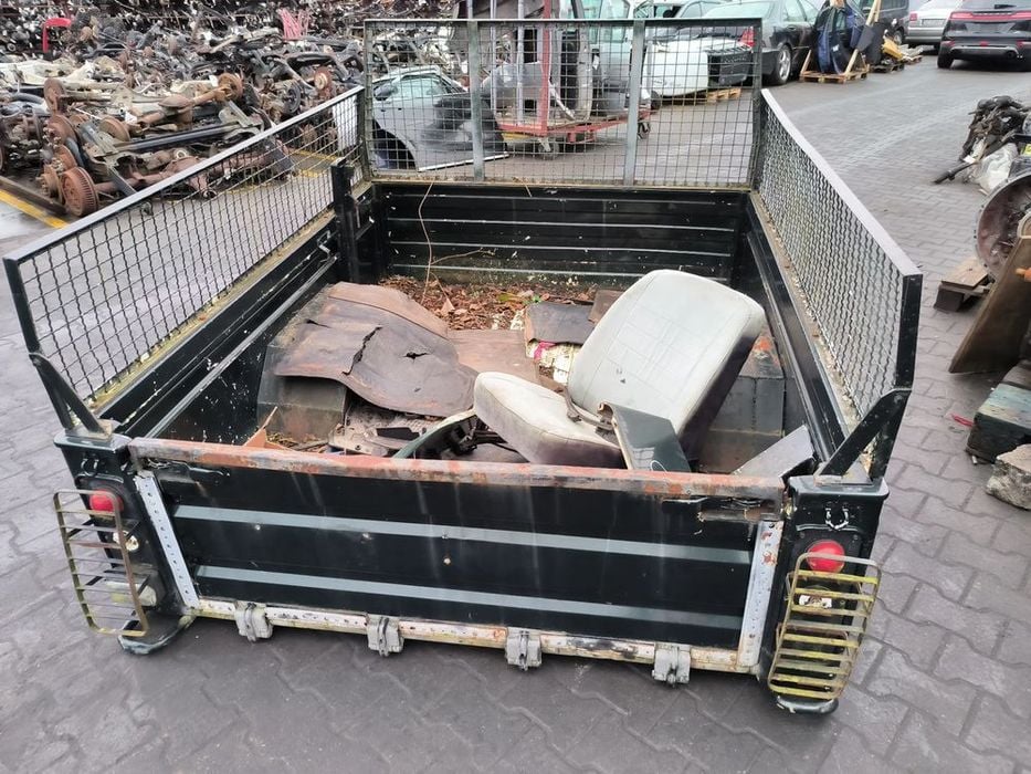 skrzynka skrzynia ładunkowa paka land rover defender 110 pickup szerok