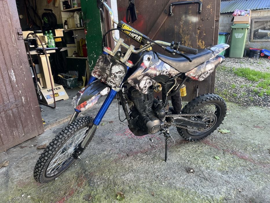 Cross 250 sprzedam lub zamienie za motocykl prl