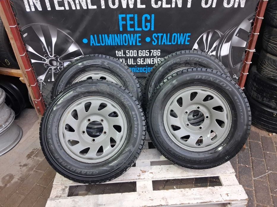 4x koła zimowe R15 5x139,7 Suzuki Jimny Vitara 205/70 15 Gwarancja