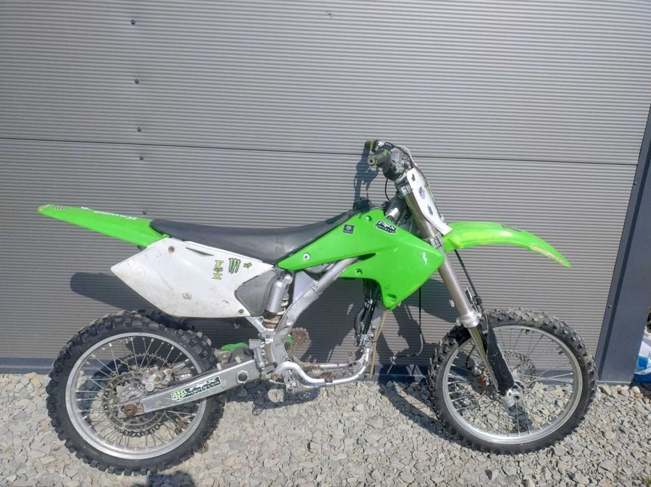 Kawasaki kxf 250 kompletne ramo swap