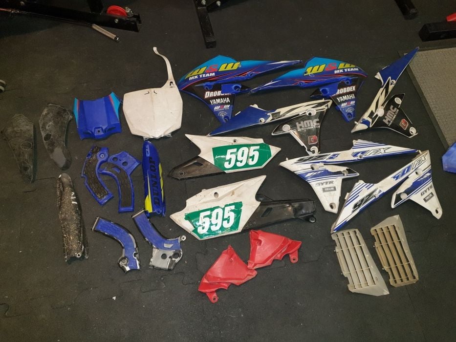 Yamaha YZF WRF YZ wr komplet plastików osłony ramy lagów błotnik