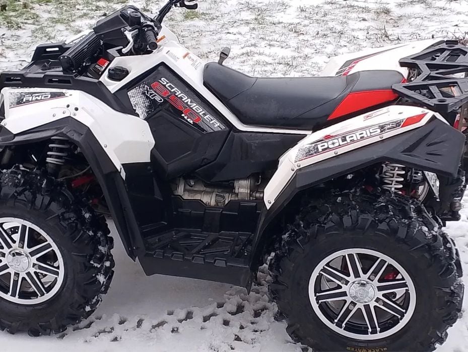Polaris scrambler 100  xp cały na części sportsman 850