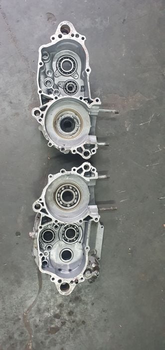 Kartery Karter połówka blok silnik 1997 Kawasaki kx 250 czesci korpus