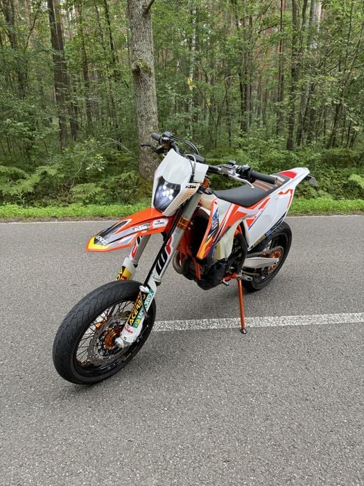KTM 450 EXC SUPERMOTO SIX DAYS dużo dodatków