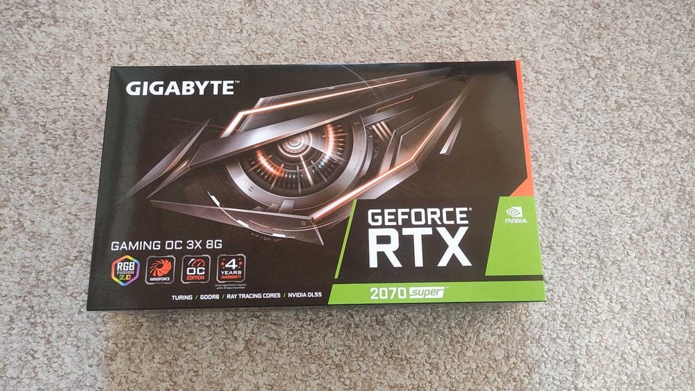 Gigabyte Geforce RTX 2070 SUPER Gaming OC 3X 8G