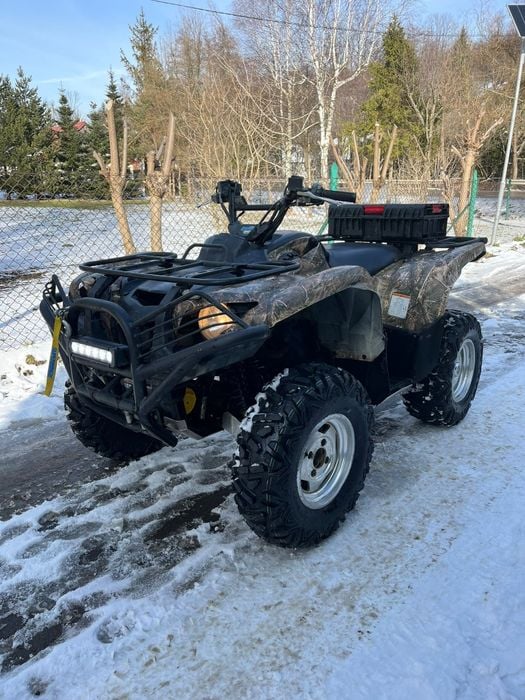 Yamaha Grizzly 550 Fi EPS 2008r.CAMO Homologacja Wyciągarka Doposażony