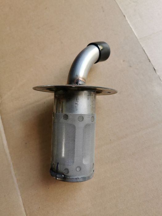 Yamaha grizzly 660 końcówka wydechu tłumika łapacz iskier