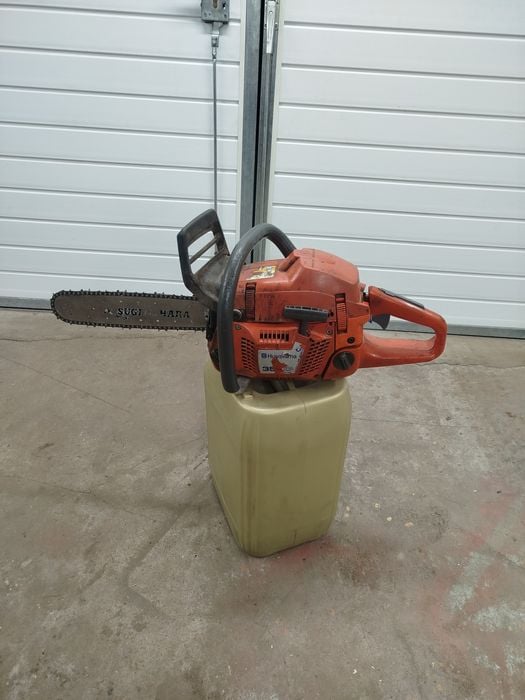 Husqvarna 357 xp 4.4km oryginalny cylinder Mahle ładna kompresja