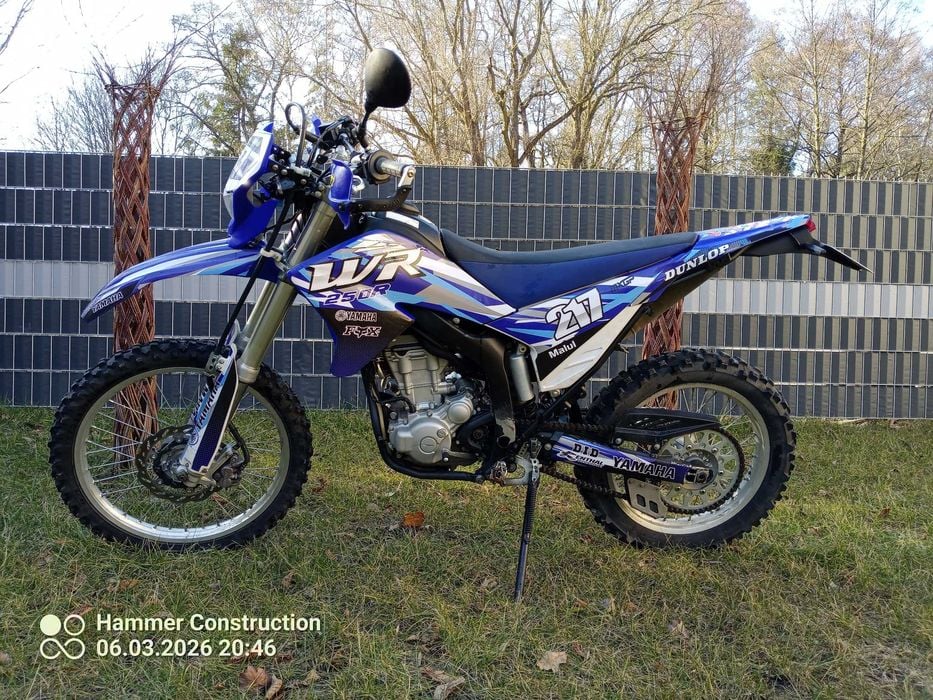 yamaha wr 250 r 07 rok bdb stan