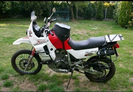 Transalp PD03 EVO II Heidenau zmota po serwisie,  Tenere  Honda BIG