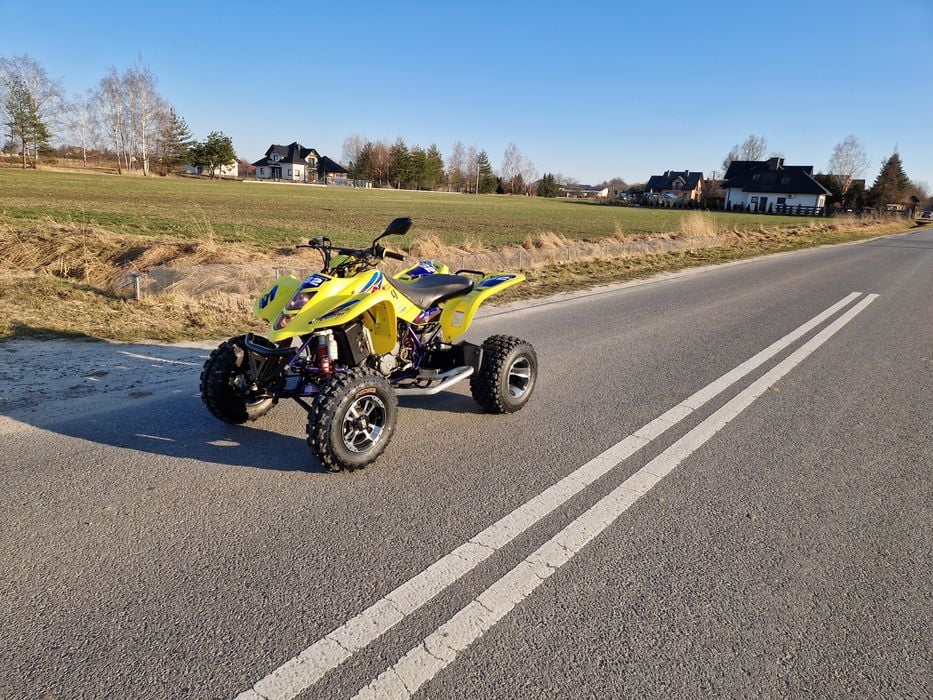 Suzuki LTZ 400 -> Zrejestrowany PL -> Alufelgi ss ( kfx trx ltr ośka )