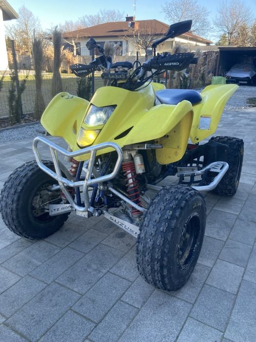 Suzuki ltz 400 doinwestowany po remoncie