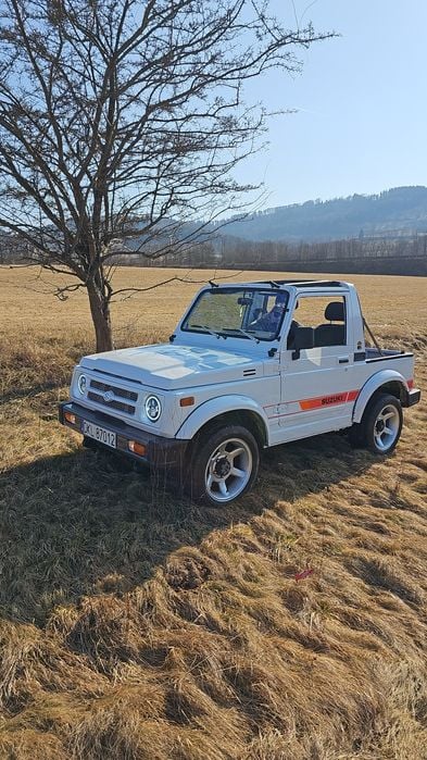 Suzuki samurai cabrio wspomaganie zdrowiutki