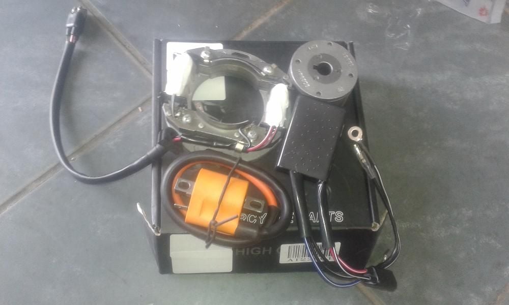 Zapłon Iskrownik KX Moduł zapłonowy magneto 125 Suzuki Rm 250 Nowy