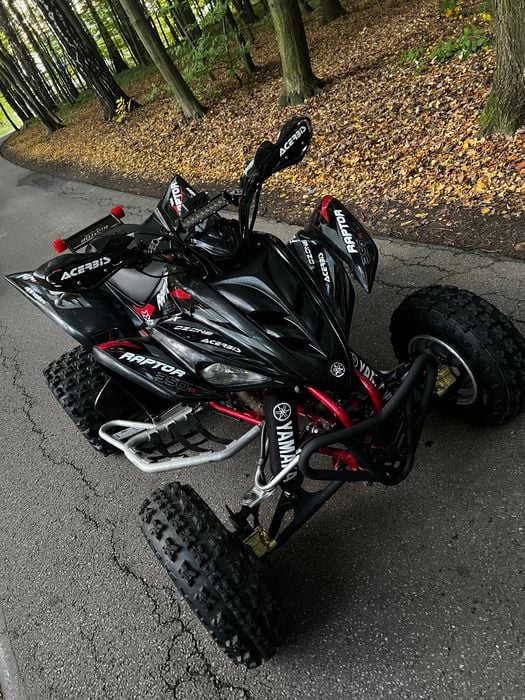 Yamaha Raptor 350 homologacja L7e doinwestowany