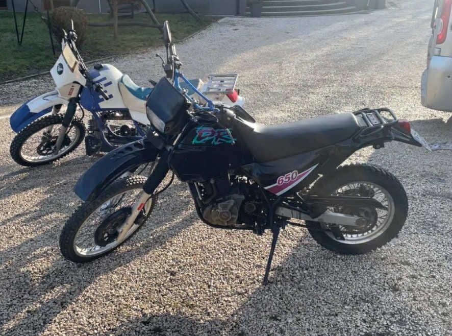 Suzuki Dr650 wersja z rozrusznikiem