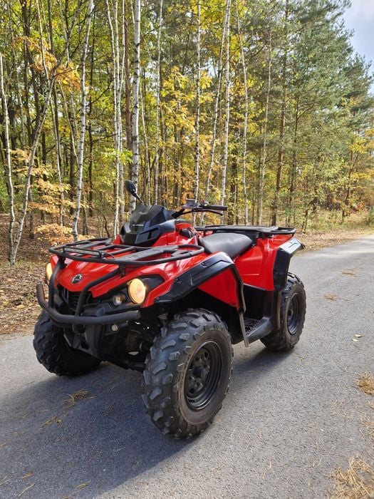 Quad 4x4 Can Am Outlander 450 Homologacja